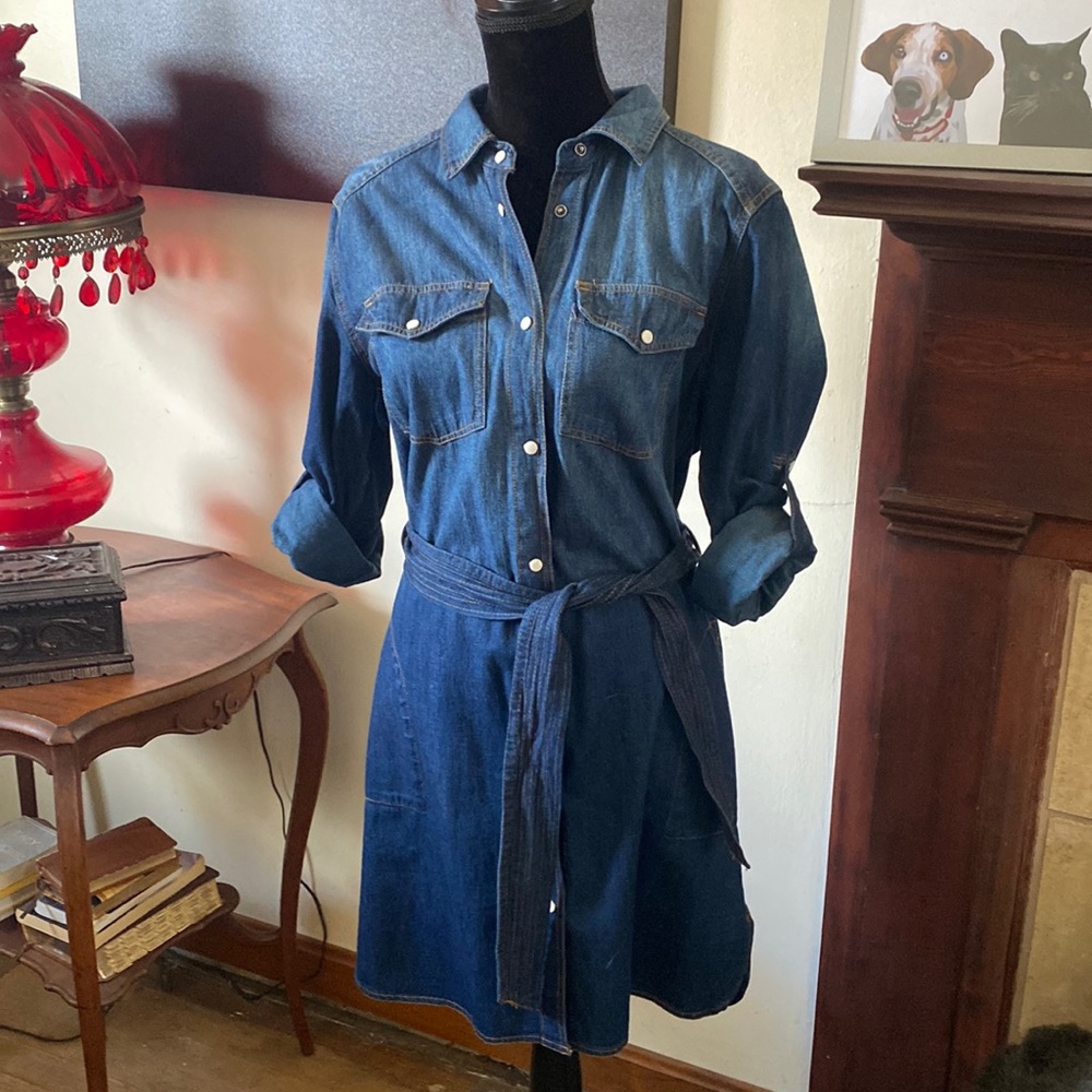 🦊 Velvet Heart denim dress.